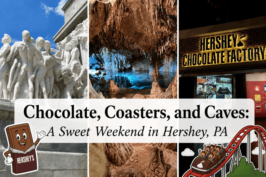 Chocolate, Coasters, and Caves: A Sweet Weekend in Hershey,&nbsp;PA